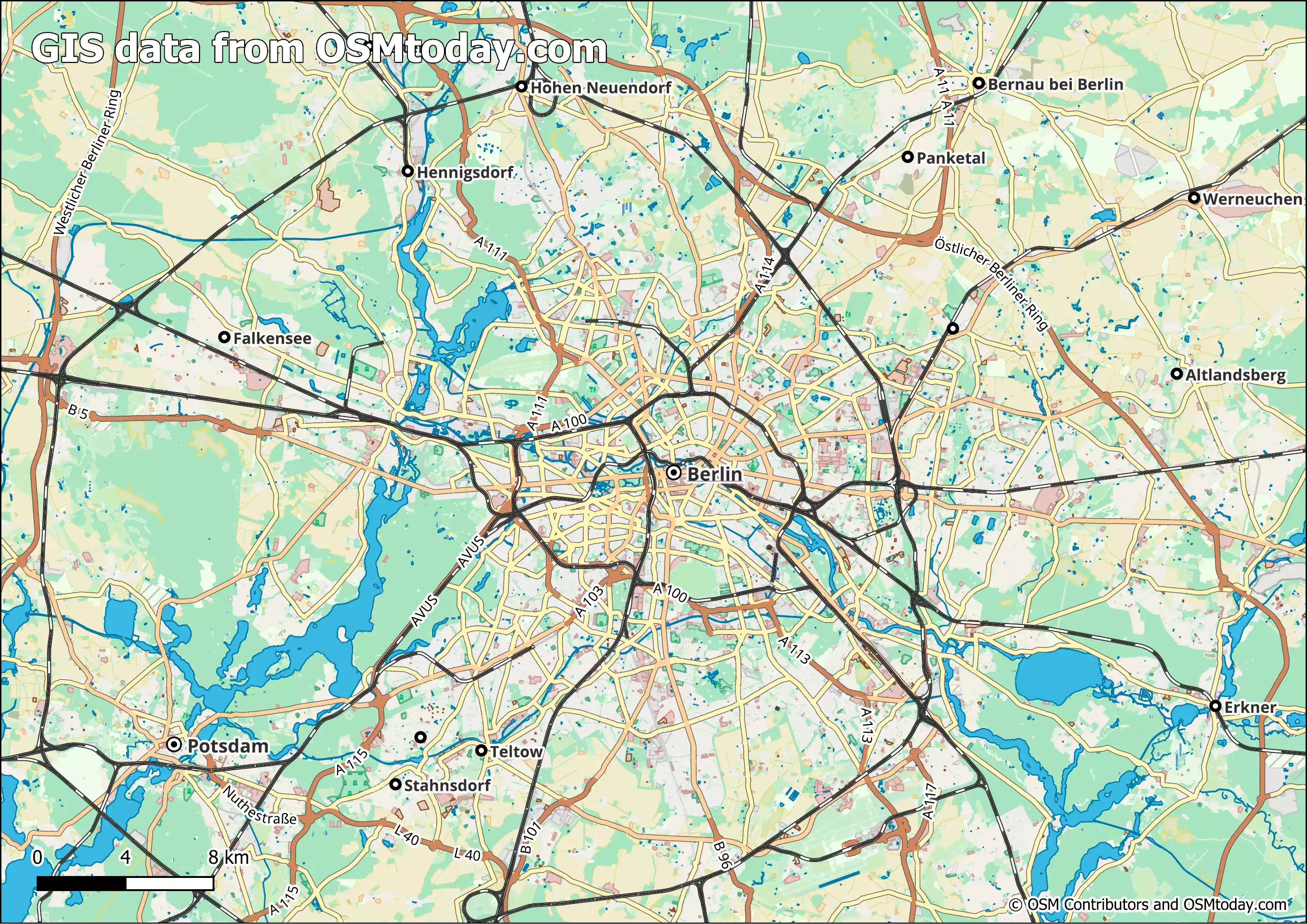 Sample of map